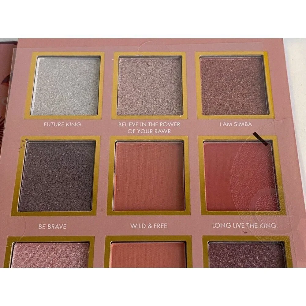 Set Of 12 Shades‎ Disney The Lion King Eyeshadow Palette With Mirror Simba NEW